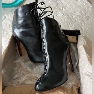 Alaia Black Heeled Boots